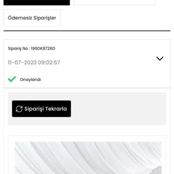 OZSARICAM 18 Gündür Siparişimi Kargolanmadı Bilgi Alamıyorum