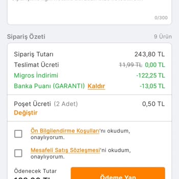 Migros Fazla Para Çekildi