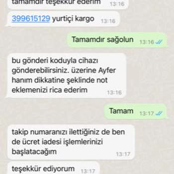 Mobilepoint Mobile Point Ürün Bedel İadesini Yapmıyor, THH Kararına Uymuyor