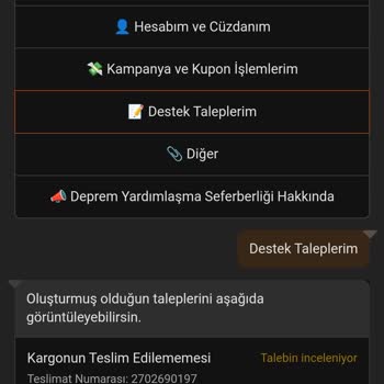 Sürat Kargo Kargomu Kaybetti, Trendyol Para İademi Yapmadı