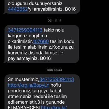 Aras Kargo Aras Adrese Gelmiyor Yalan Not Yazıyor Sisteme Geldik Diye!