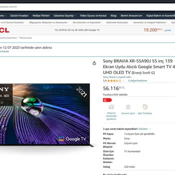 Amazon Kargo Sorunu Yollanmıyor.