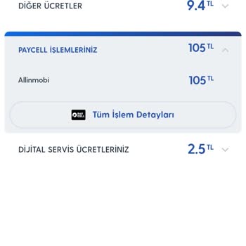 Allinmobi Turkcell Paycell Bilgi Dışı Para Çekilmesi
