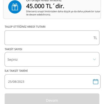 Denizbank Tanımlı Krediniz Var Deyip Kullandırmıyor