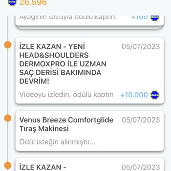 Banabak Uygulaması Ödülümü Göndermedi