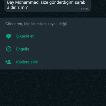 WhatsApp'tan Yazan Yabancı Ve Sahte Numara +44 7742 831162