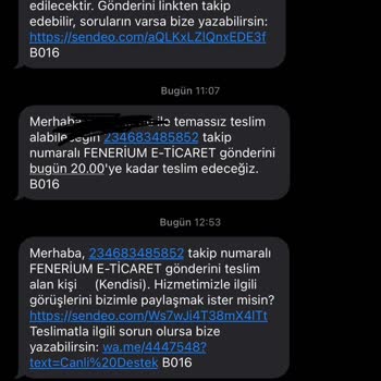 Sendeo Kargo Şirketi Kargomu Vermedi