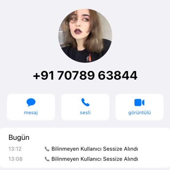 WhatsApp Yabancı Numara