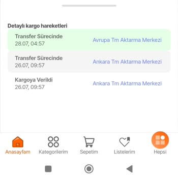 Hepsiburada' Nın Kendi Mağazasından Aldığım Ürün Hala Gelmedi