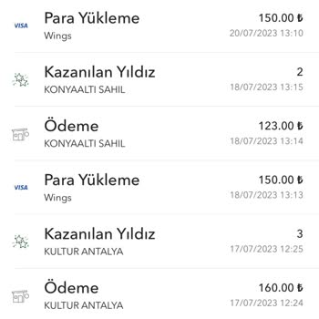 Starbucks Coffee Yıldızlarımın Yüklenmemesi Ve Ekstra Krema Ücreti