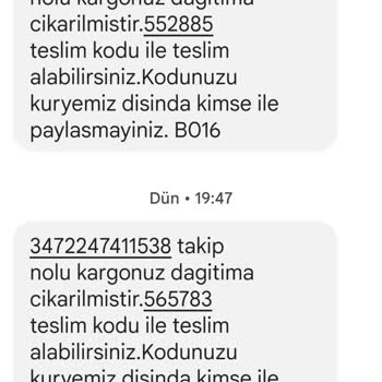 Aras Kargo Kargoyu Teslim Etmiyorlar