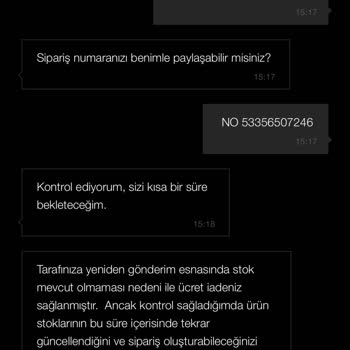 Zara Sipariş Verdikten Sonra Günler Sonra Stok Yok Diye İptal Ettiler