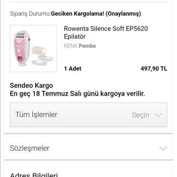 N11 Aldığım Ürünün Elime Ulaşmayıp Siparişimin İptal Edilmesi