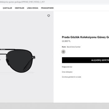 Bursa Sur Yapı AVM Atasun Optik, Prada Gözlük