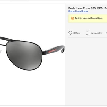 Bursa Sur Yapı AVM Atasun Optik, Prada Gözlük