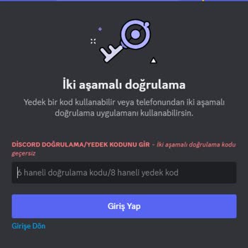 Discord Hesabımı 2FA Yüzünden Kaybettim