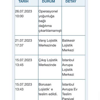 Borusan Lojistik Yoğunluktan Dolayı Dağıtıma Çıkarılamayan Kargo
