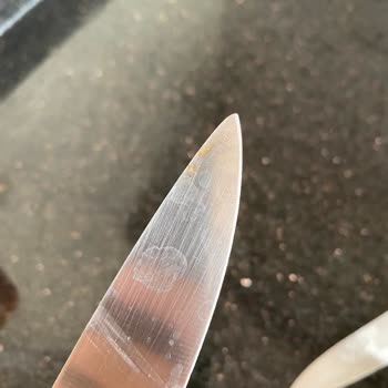 Schafer Çelik Bıçak Setindeki Bıçak Doğrama Yaparken Kırıldı