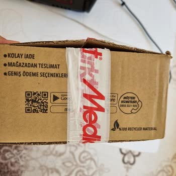 Media Markt Paketi Açılmış Hijyen Ürünü Gönderimi