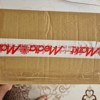 Media Markt Paketi Açılmış Hijyen Ürünü Gönderimi