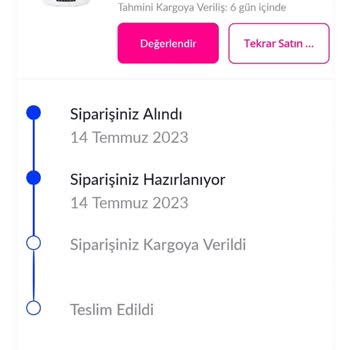 Pazarama'nın Ürünü Göndermemesi Ve Parasını Da İade Etmemesi