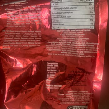 Peyman'ın Kokusu Ve Tadı Kötü Olan Pamuk Yağlı Kuruyemişi