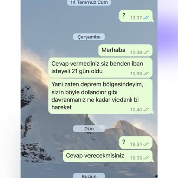 Dreeslady_ (Instagram) Dreeslady Paramı Vermiyor