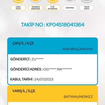 PTT Kargo Her Zamanki Gibi Pişmanlık