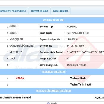 N11.com Ve 7Kat Firması Ürünü Teslim Etmiyor