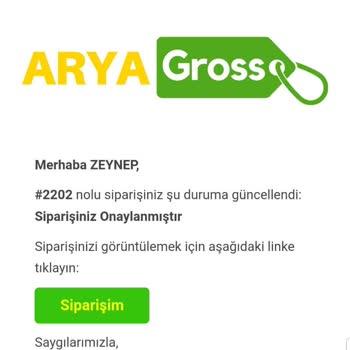 Arya Gross Ürünüm 17 Gündür Gelmedi Sürekli Oyalıyorlar. Yeter.