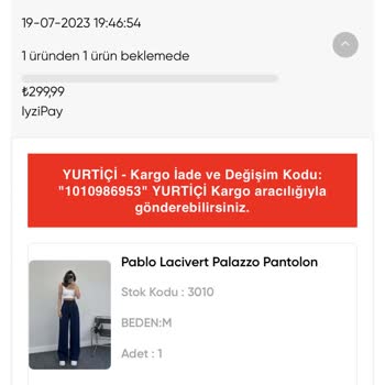 Oykuwear Para İadesi