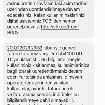 Vodafone Kendi Kafasına Göre Faturaya Paket Ekleyerek Ücret İstiyor