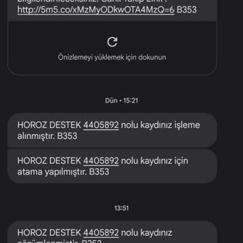 Horoz Lojistik Teslimat Sıkıntısı. Teslim Etmiyor