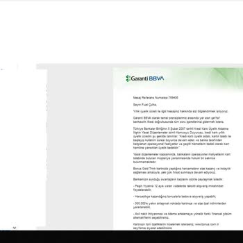Garanti BBVA Kredi Kartı Aidatı