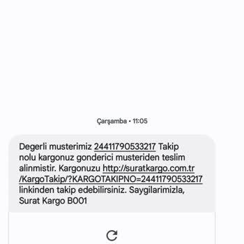 İçmeler Şubesi Sürat Kargo Muhatap Bulamıyorsun