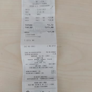 Meşhur Geneli Dönerin Fazla Para Alması