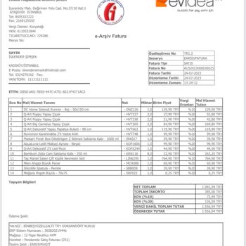 Evidea Ürün İadesinde Satın Alma Değerinin Altında İşlem Yapılması...