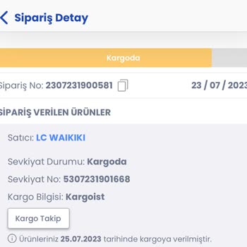 Kargoist Siparişim Teslim Edilmedi