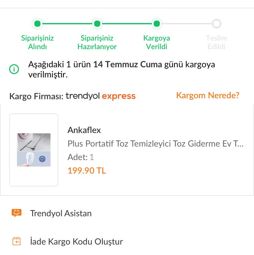 Trendyol Express Geciken Kargo Ve Hiçbir Şekilde Bilgi Alamama Şikayetvar