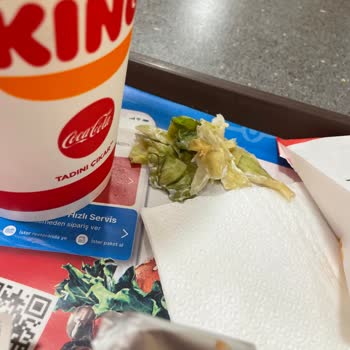 Burger King Çapa Şubesi Bayat Ürün