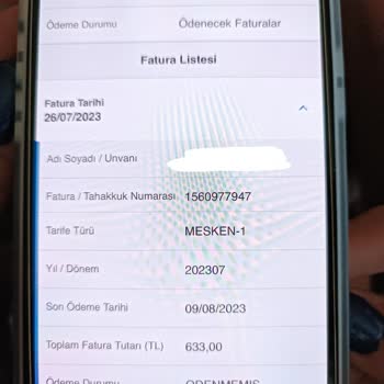 Kocaeli Büyükşehir Belediyesi Abartı Su Faturası