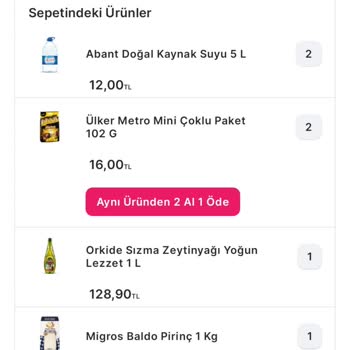 Migros Sanal Market Sipariş Getirmemesi