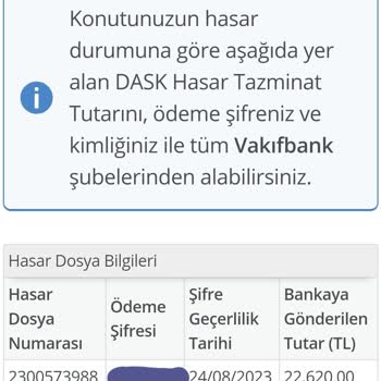 DASK Ödemesi Aynı Binadaki Diğer Daireden Eksik Olması