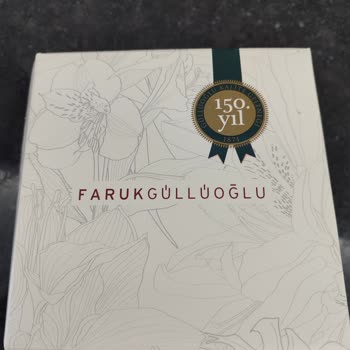 Faruk Güllüoğlu Fıstıklı Şöbiyet Siparişi