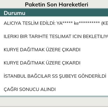 UPS Türkiye Dağıtım Problemi Alıcıyı Koşturuyorlar