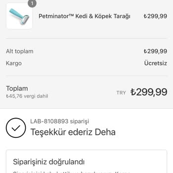 Petminator Siparişi Ve İade Konusu