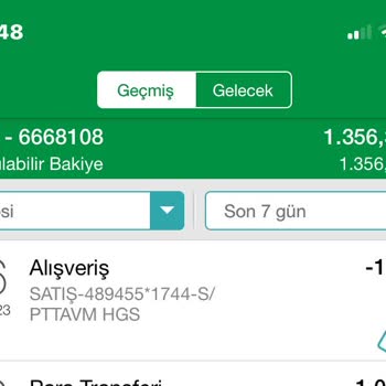 HGS Bakiye Yüklemesi Etikete Yansımadı.
