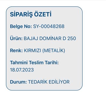 eKuralkan Sipariş Teslim Edilmemesi
