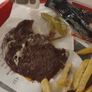 Sr Döner Kötü Burger Teslimi