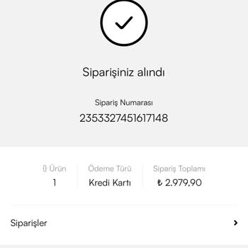 Barçın Spor Sipariş İptal Onay Ve Para İadesi